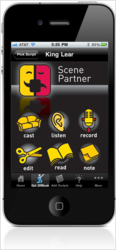 Scene Partner App for the iPhone, iPad and iPod Touch